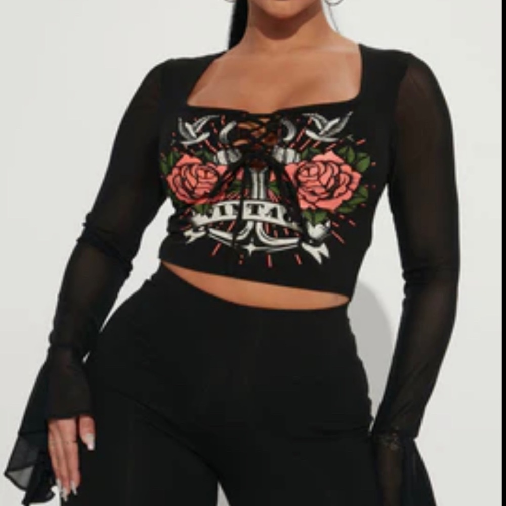 Vintage crop Top